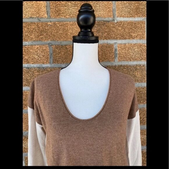 Madewell Kimball Pullover Sweater In Colorblock xs - Picture 3 of 11